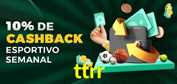 10% de bônus de cashback na ttrr